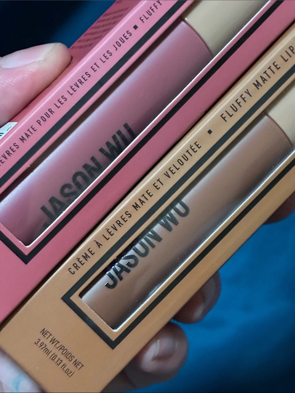 Jason Wu Honey Fluff Matte Lip Cream Duo — 13 Mauve Pink & 09 Nudist